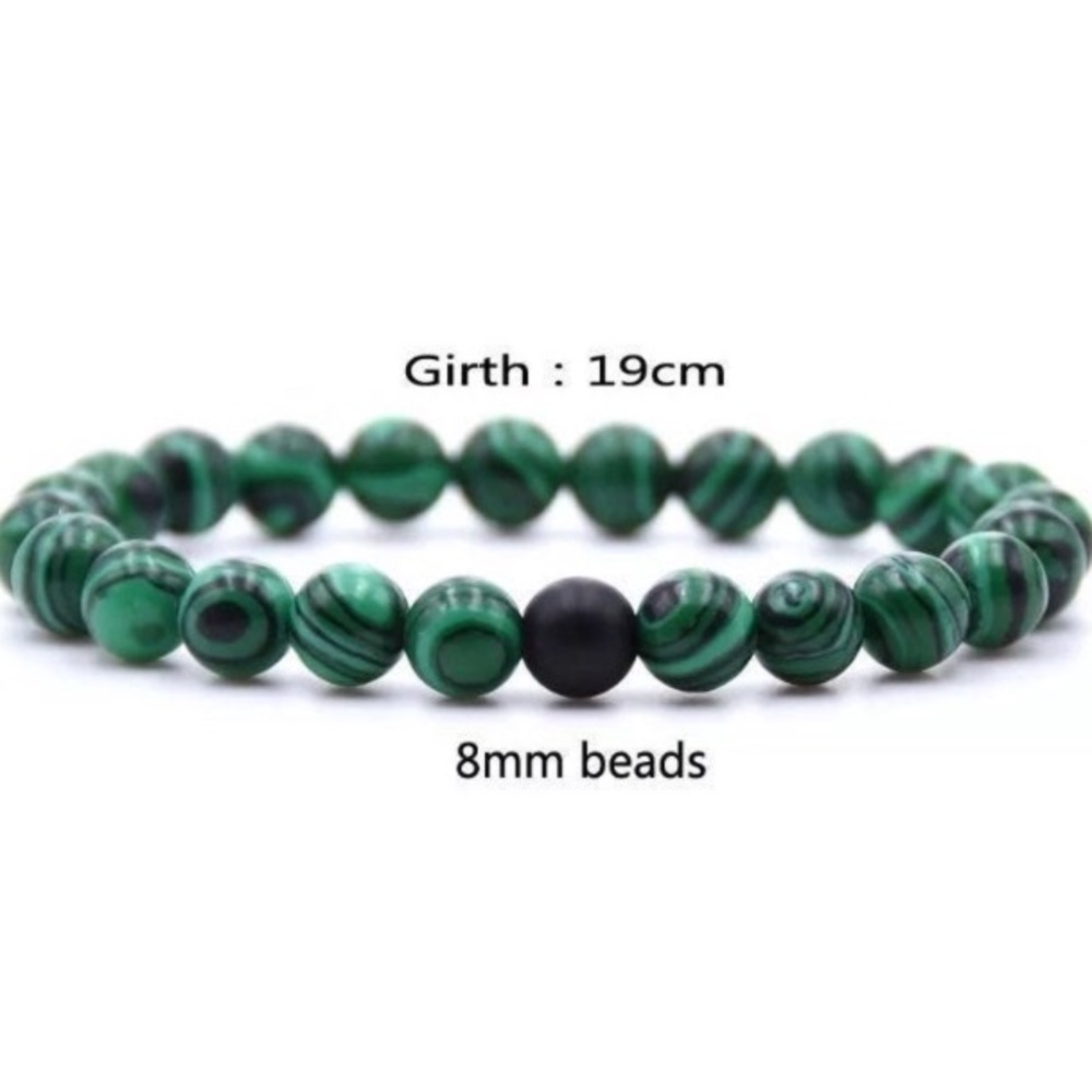 Unisex Natural Stone beaded bracelet